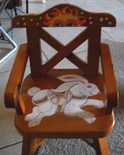 child's chair seat